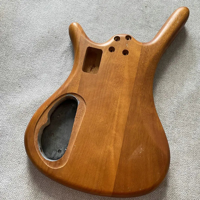 Mahogany Wood 5/6 String Electric Bass Body For Warwick Bass