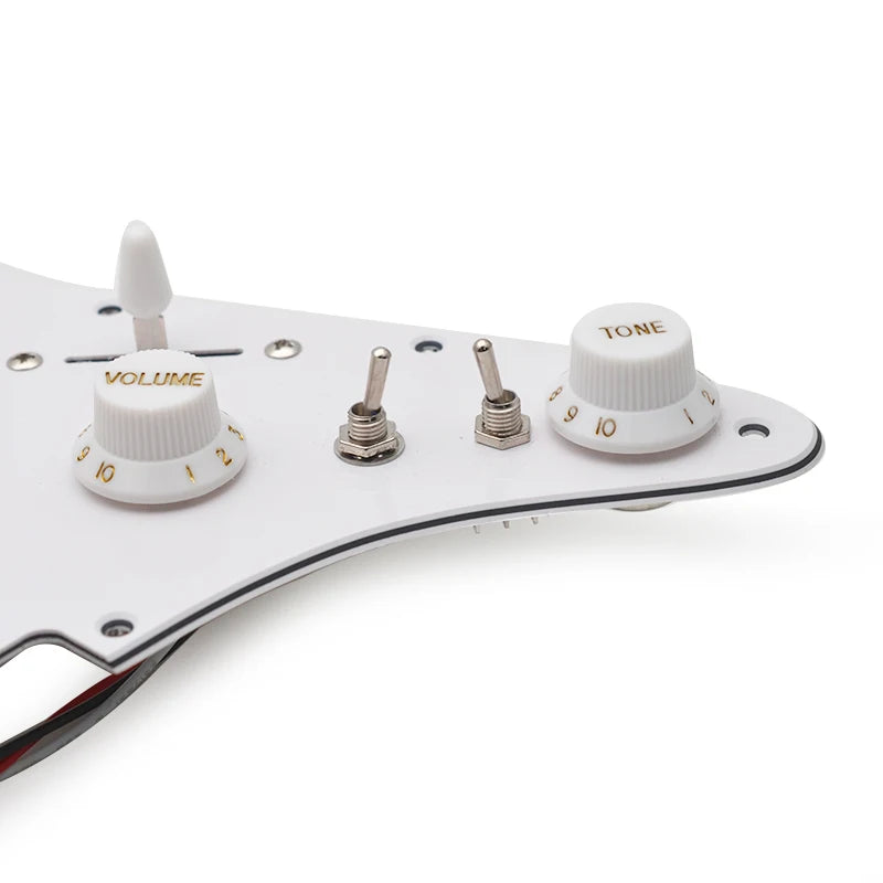 HH Coil Splitting Guitar Prewired Loaded Pickguard For Fender Stratocaster Strat