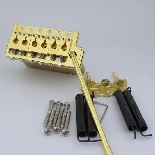Gold Guitar Bridge Tremolo System Brass Block For PRS Guitars