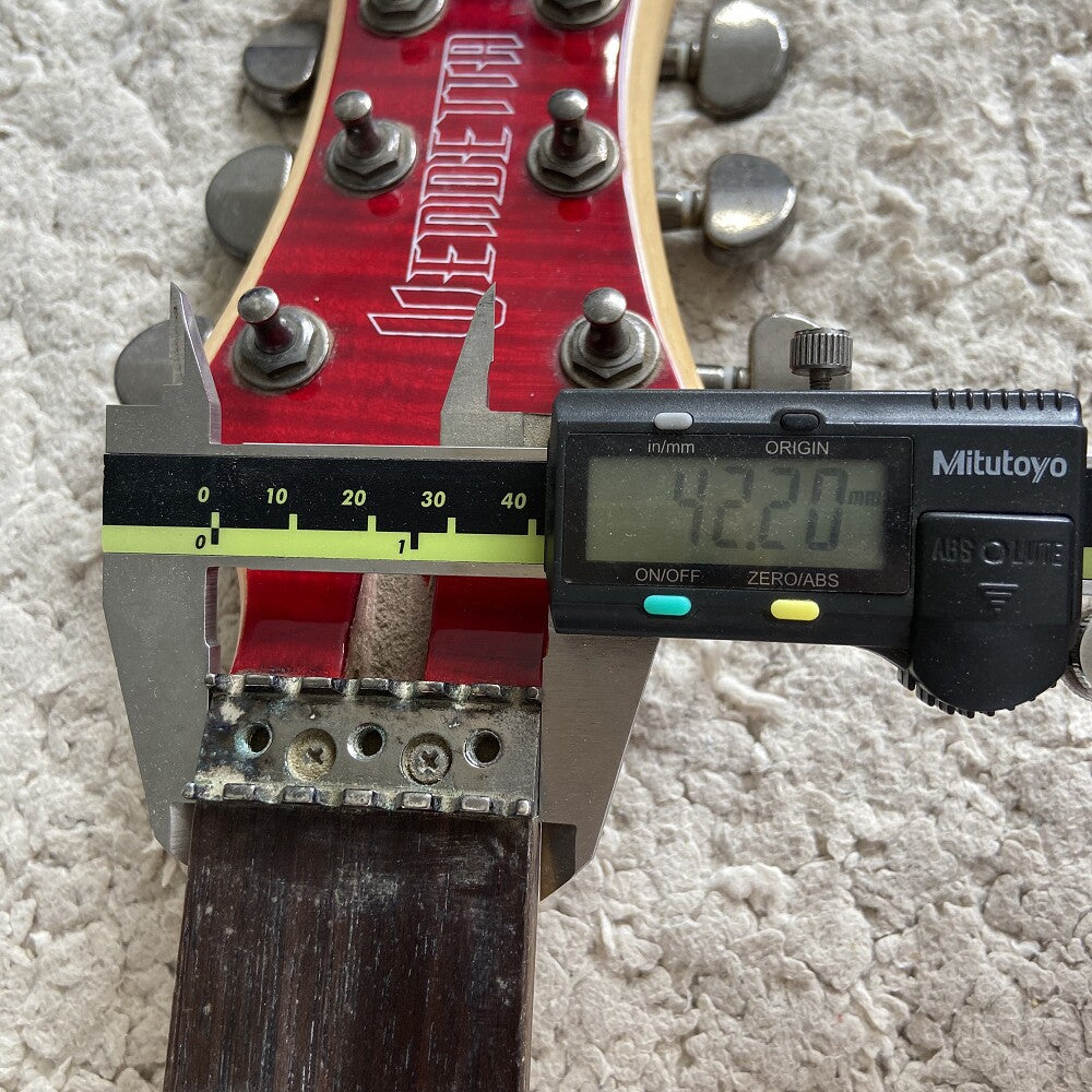Dean Maple Wood Guitar Neck, Rosewood Fingerboard, Tuning Pegs Keys