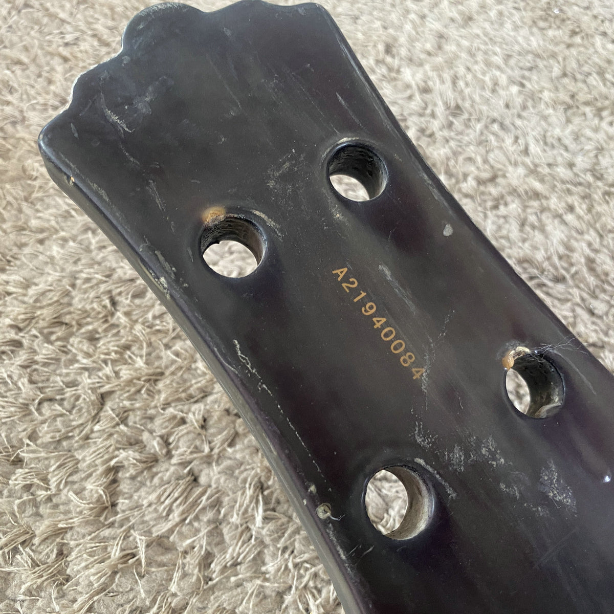 4 String Bass Semi Finished Project, Mahogany Body, Rosewood Fingerboard Neck - L538