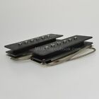 Alnico 5 Cream Guitar Soapbar Pickups Set For Fender Jazzmaster