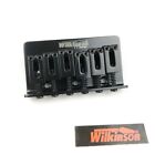 Wilkinson Black Guitar Fixed Hardtail Bridge For Fender Telecaster Stratocaster