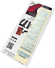 White Pearl Blocks Electric Guitar Fret Inlay Markers Stickers
