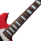 White Pearl Blocks Electric Guitar Fret Inlay Markers Stickers