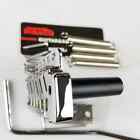 Wilkinson WVP6 ST Guitar Tremolo Bridge + Stainless Steel Saddle  Chrome Silver