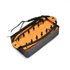 Double Coil 12 Hole Humbucker Pickup for LP Electric Guitar Black