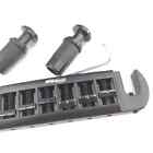 Wilkinson WOGT3 LP guitar black adjustable wraparound tailpiece bridge
