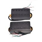 Double Coil 12 Hole Humbucker Pickup for LP Electric Guitar Black