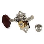 Silver Guitar Open Tuners Machine Heads Fit D'Angelico,Epiphone,Ibanez,Washburn