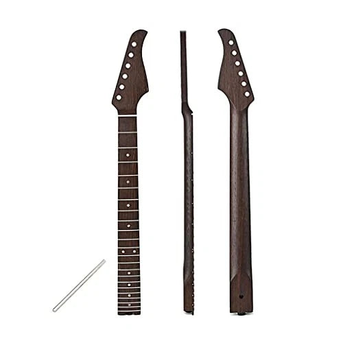 Wenge Wood Electric Guitar Neck, 22 Frets Fingerboard Fretboard