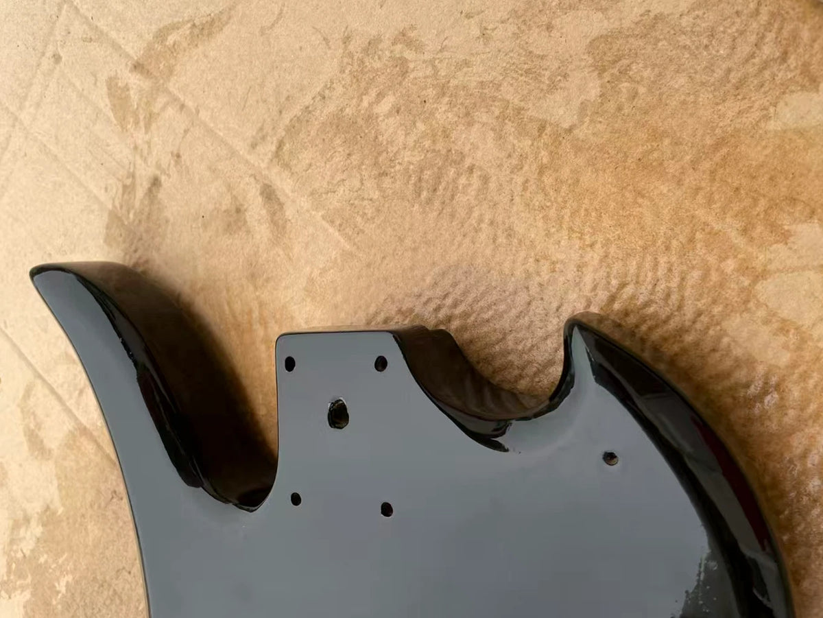 Glossy Black HH Guitar Body DIY Project Fit Mockingbird