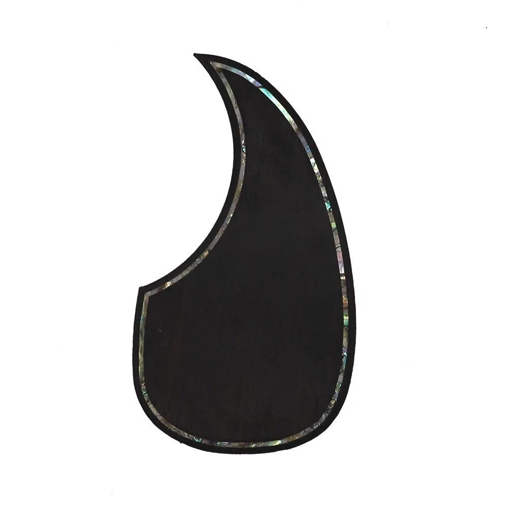 Acoustic Guitar Pickguard Rosewood Materiel, with Abalone Inlay Binding