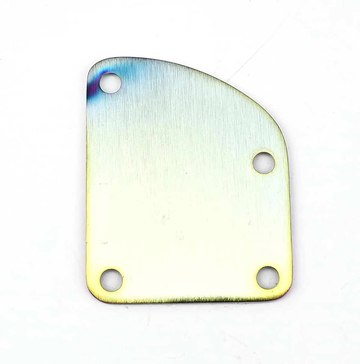 Engraved Steel Purple Guitar Bass Neck Plate Fit Telecaster / Stratocaster