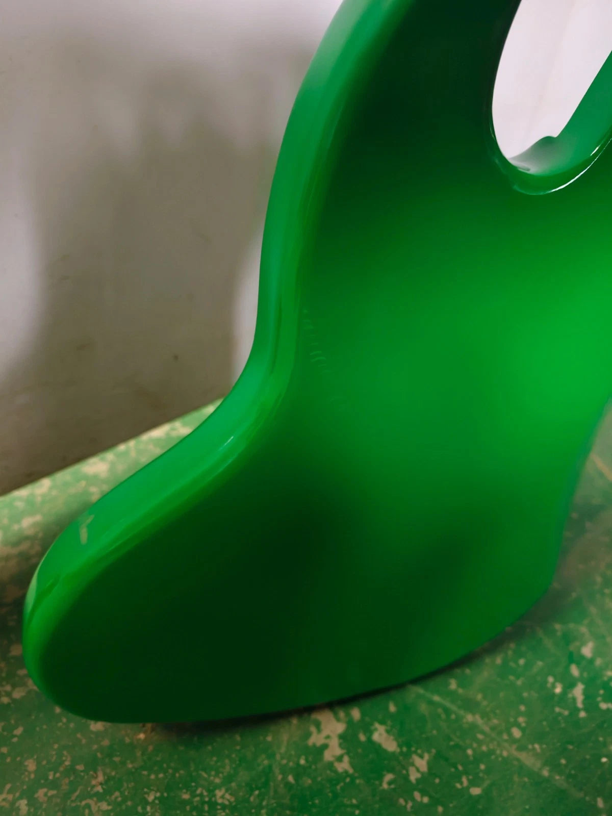 Green Glossy Finish 4 String Bass Body For Jazz Bass DIY Project