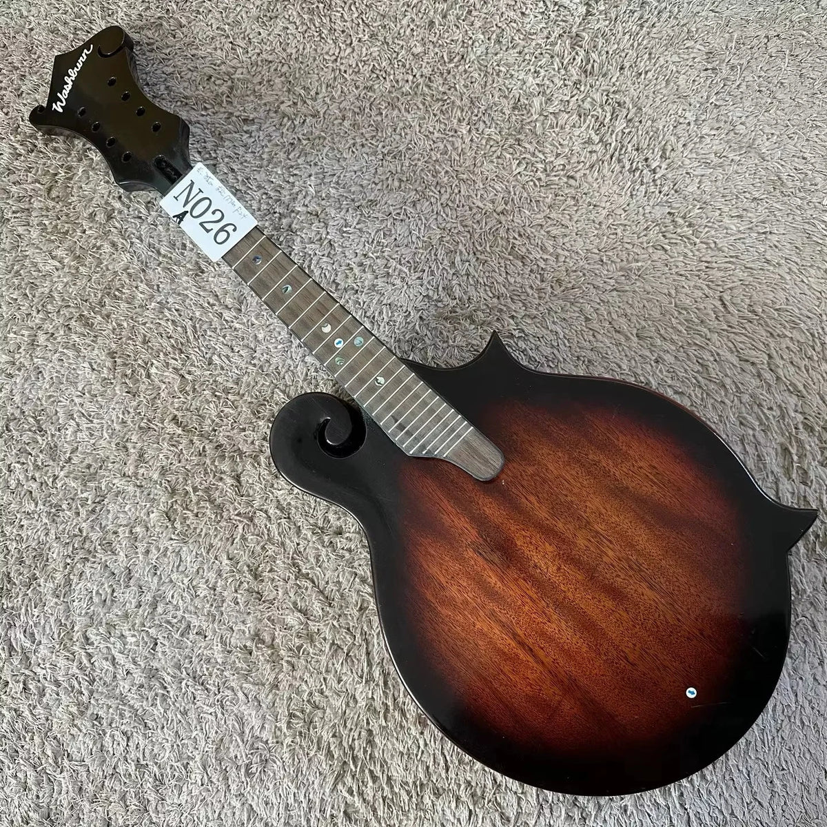 Washburn 8-String All-Mahogany Mandolin DIY Stock Project