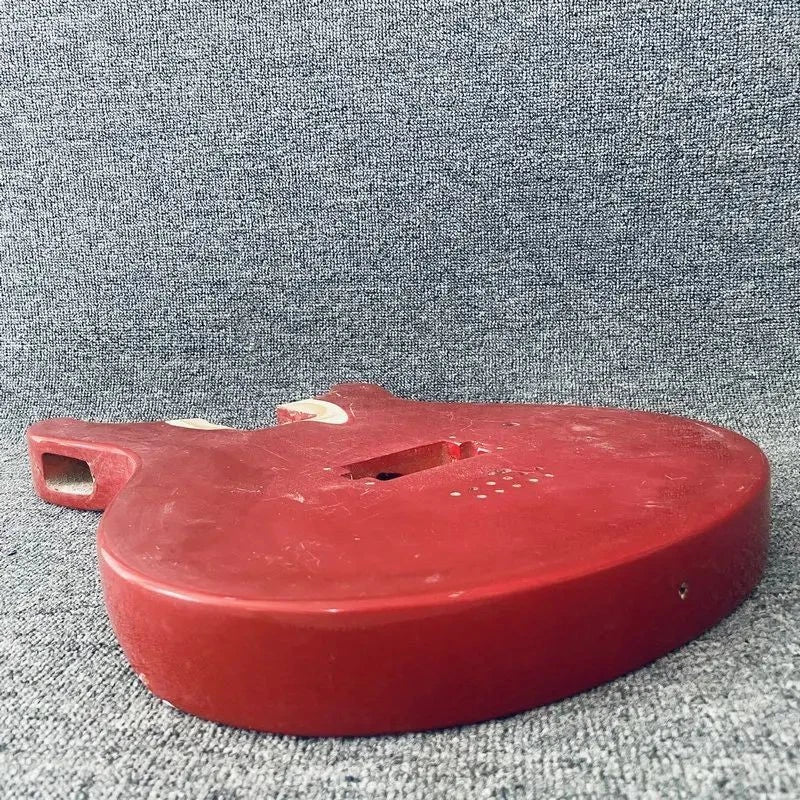 Red Single Humbucker Guitar Body DIY Project