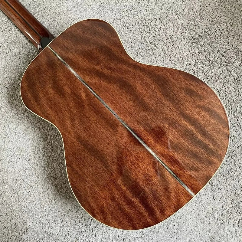 36-Inch All-Solid Spruce &amp; Okoume Folk Guitar