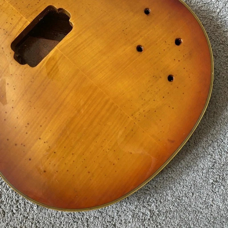 Cherry Burst DeVile Guitar Mahogany Body Rosewood Fingerboard Neck