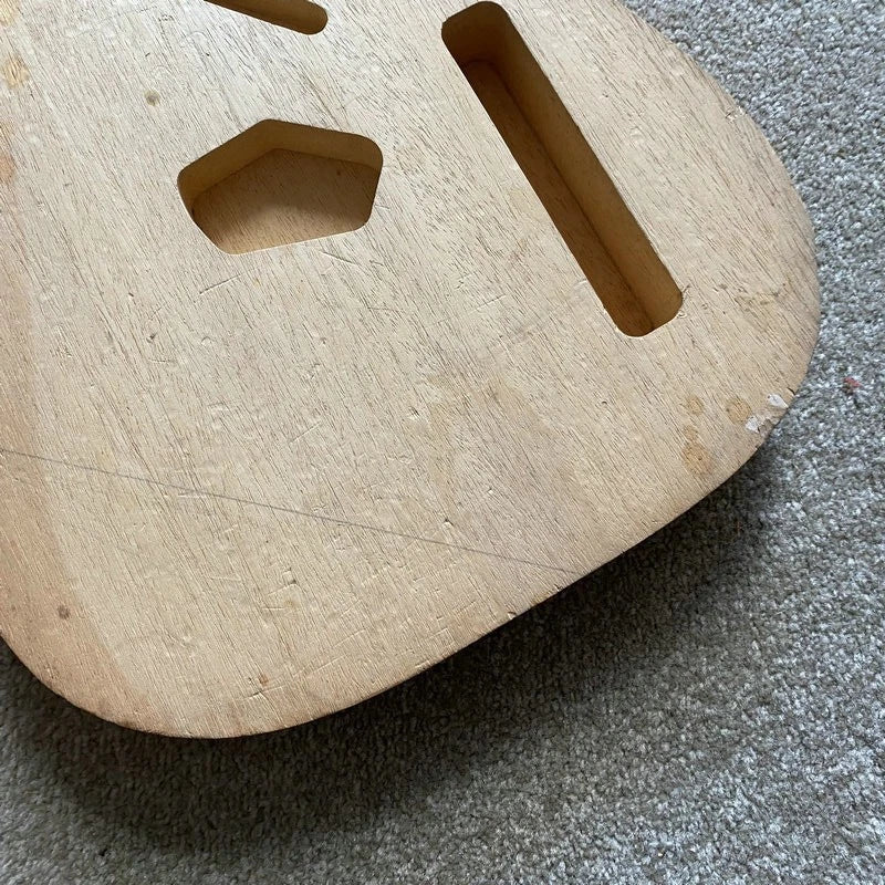 Unfinished Basswood Guitar Body Fit Telecaster Tele