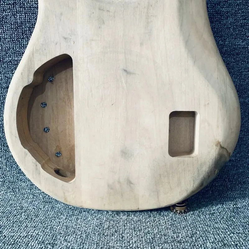 Black 4 String Bass Body DIY Project