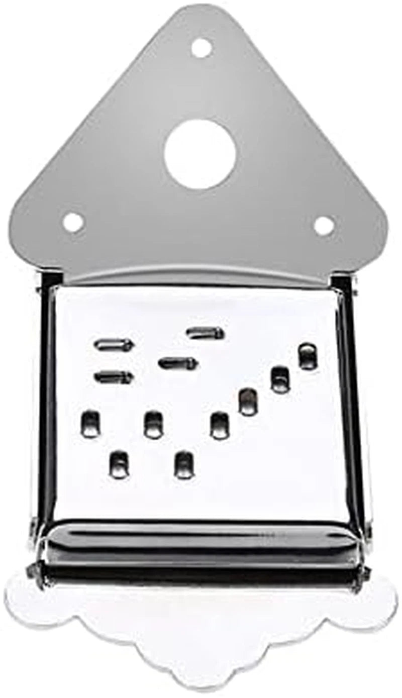 Chrome Finished 8 String Mandolin Tailpiece Fit Rogue,Kentucky<wbr/>,Ibanez,Epipho<wbr/>ne