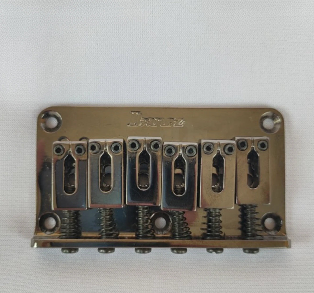 Chrome Ibanez Fixed Hard-Tail Bridge Fit Ibanez RG,Gio,RGA,Pre<wbr/>stige,SA Series