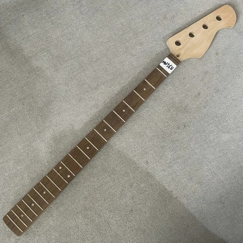Maple Wood 4 String Bass Neck, 20 Frets Rosewood Fingerboard Fit Jazz Bass