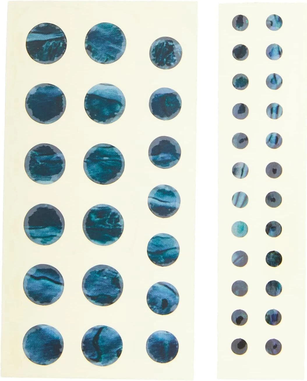 Guitar Black Pearl Fretboard Inlay Stickers Markers