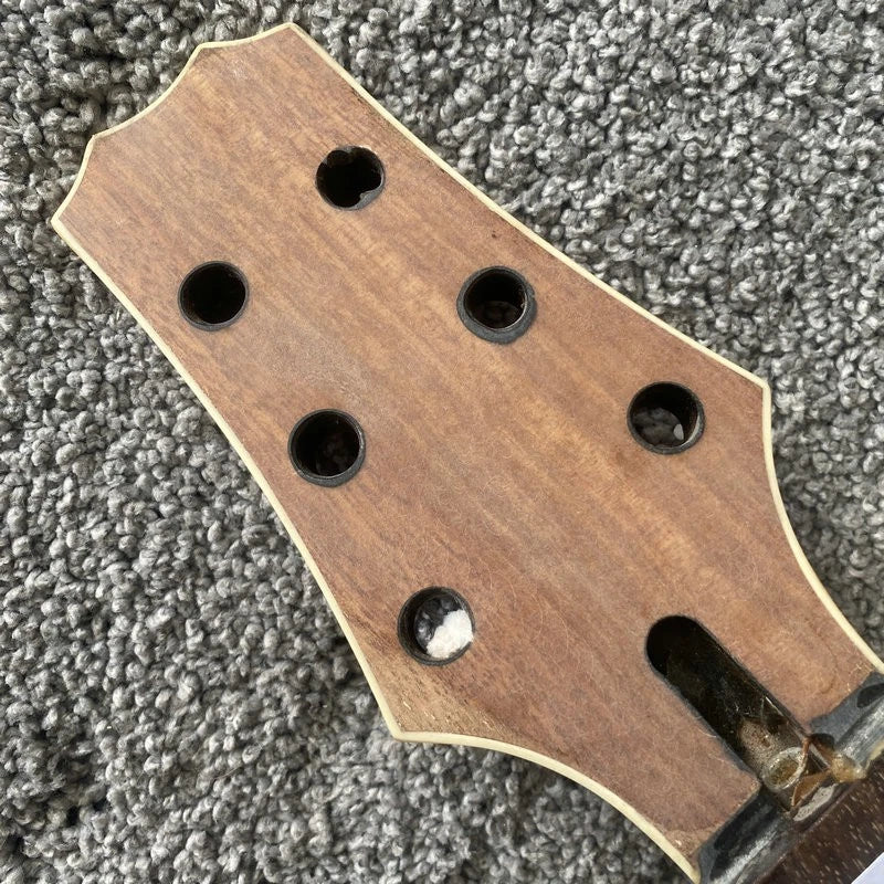 Red Semi Hollow Jazz Guitar Body and Neck, Rosewood Fingerboard