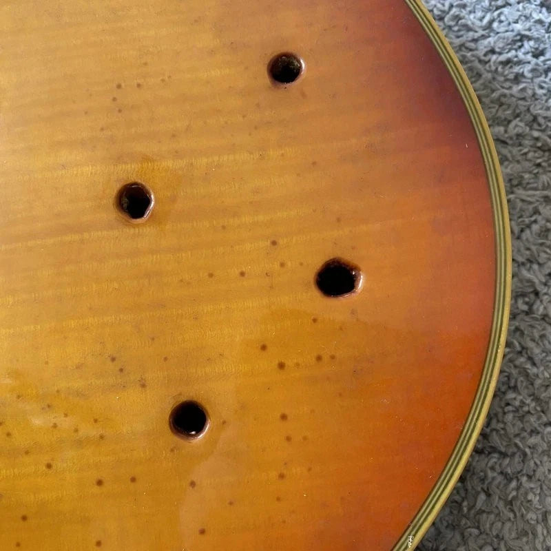 Cherry Burst DeVile Guitar Mahogany Body Rosewood Fingerboard Neck