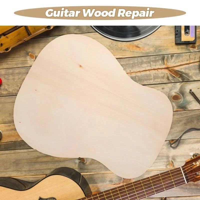 2 Piece Acoustic Guitar Spruce Plywood Body Top Plate