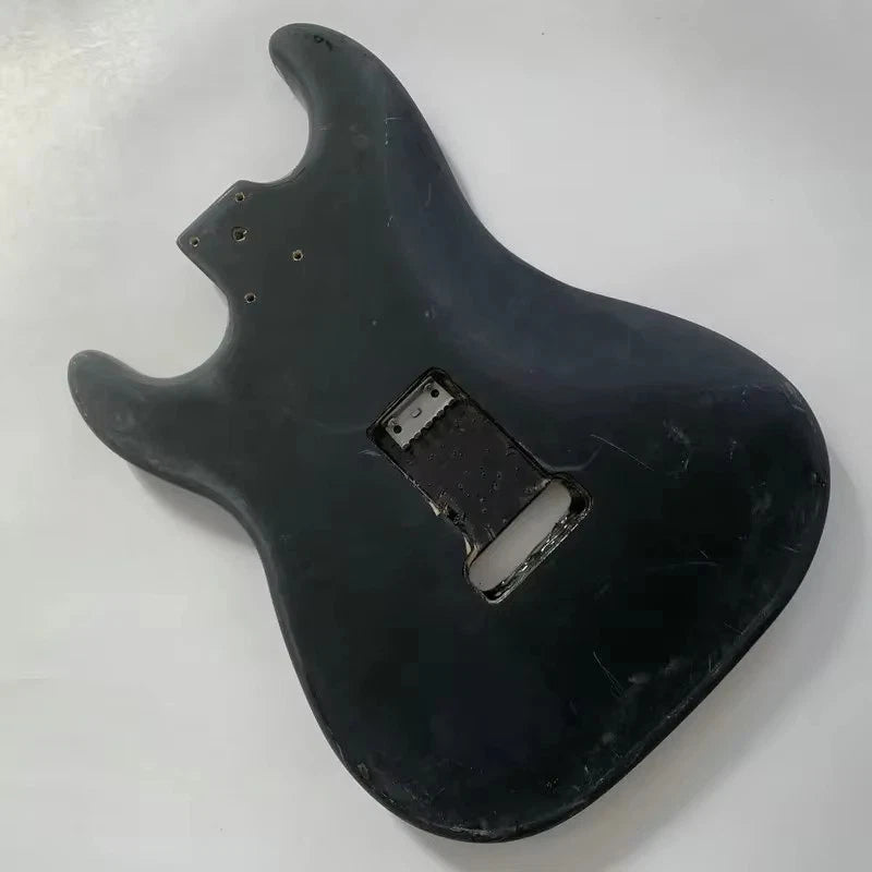 Black Guitar Body HSH Basswood Body Fit ST