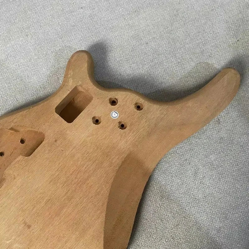 Okoume Wood 4/5-String Bass Body DIY Project