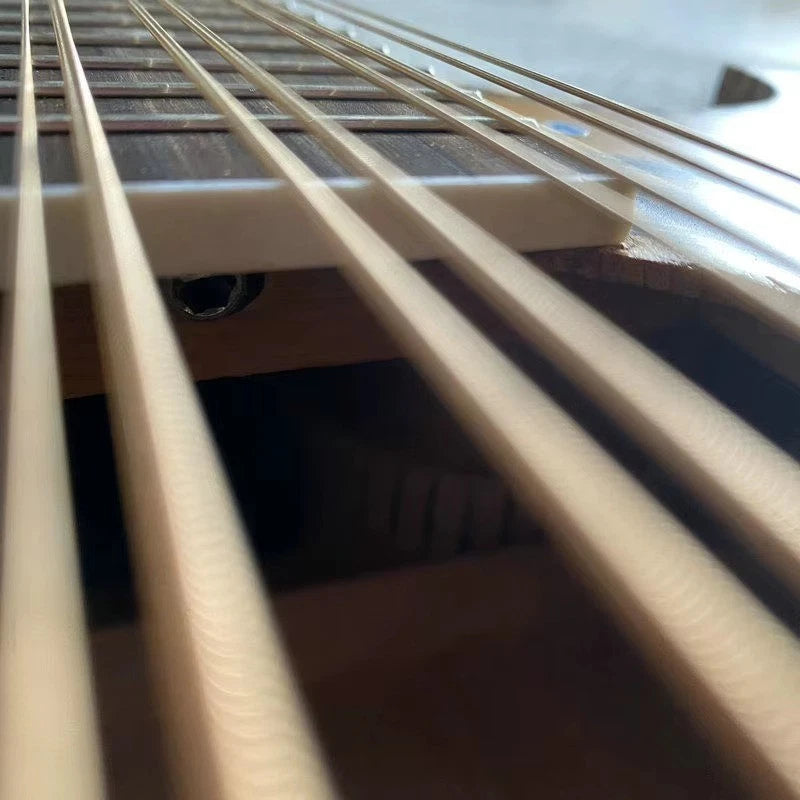 10-String Acoustic Electric Guitar, Red Cedar Top Body, Mahogany Neck