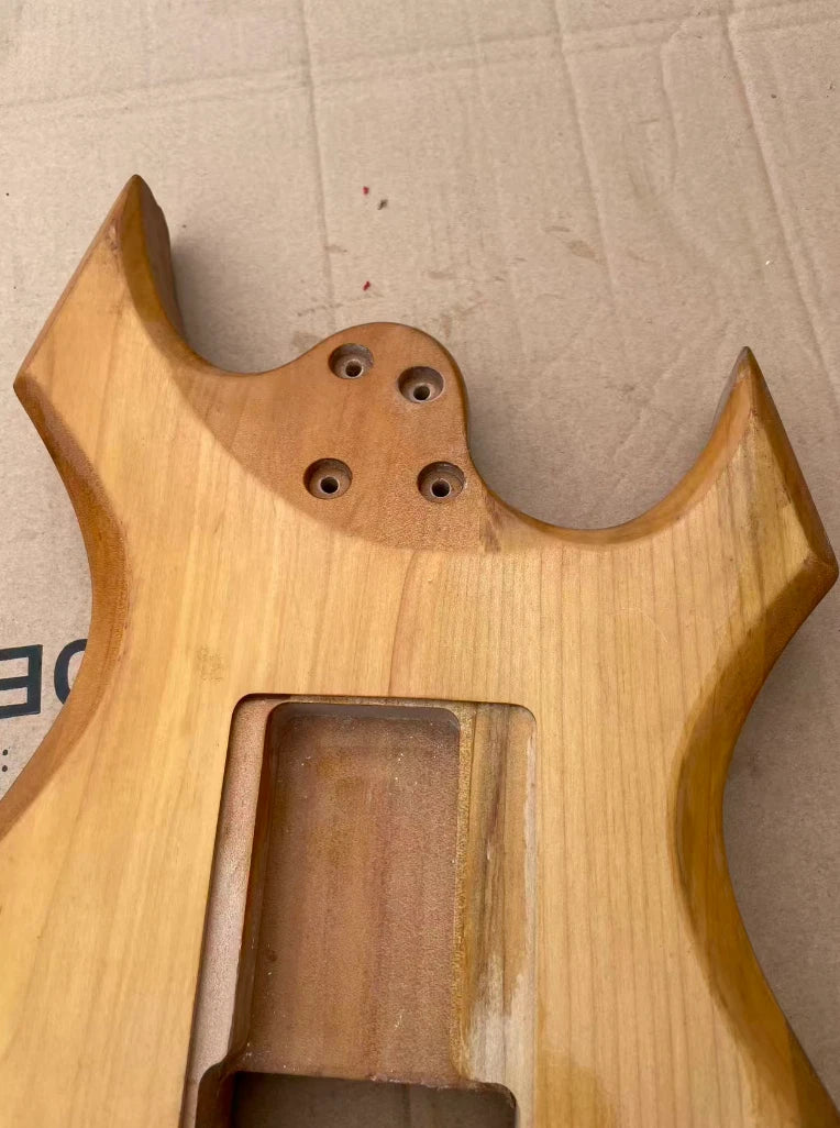 Left Handed DIY Project Guitar HH Body Fit Warlock