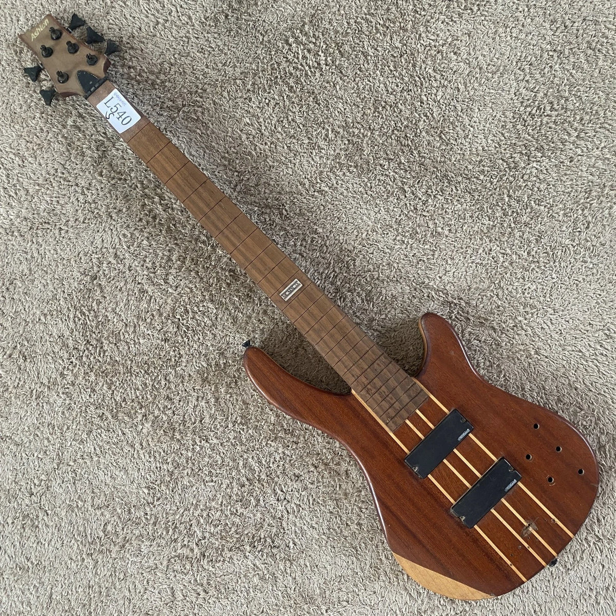 Ashton 5 String Bass DIY Project, Alder Mahogany Body, Maple Neck Through