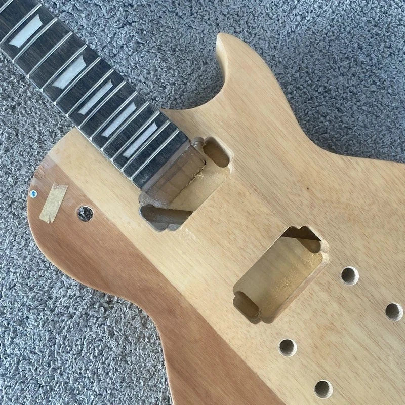 Single Cut Electric Guitar DIY Project with 22 Fret Neck