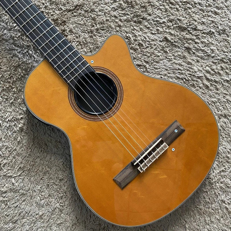 Epiphone 40 Inch Electric Classical Guitar, Spruce Top Body, Mahogany Neck