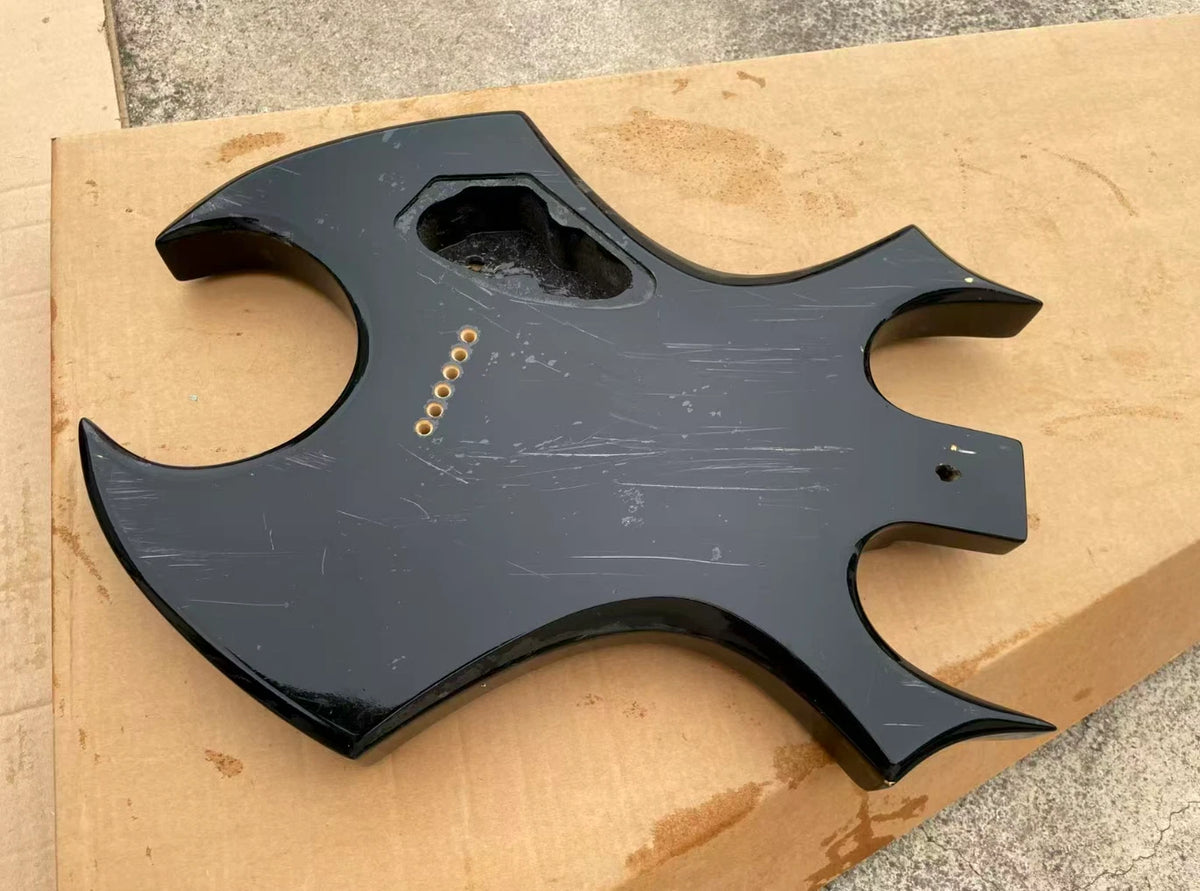 HH Black Guitar Basswood Body Fit Virgin DIY Project