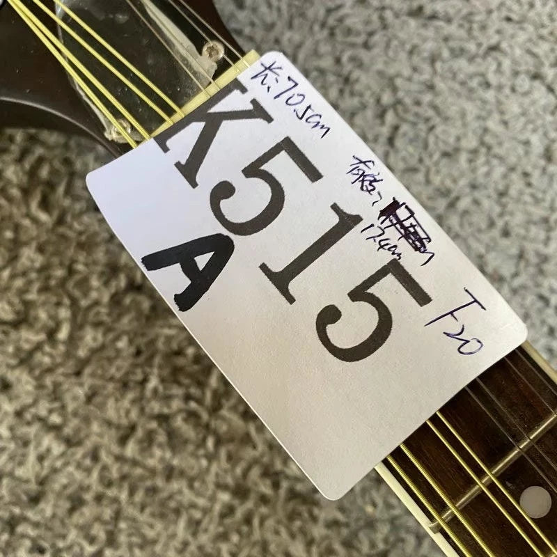 8 String Mandolin, Solid Spruce Top, Mahogany Body
