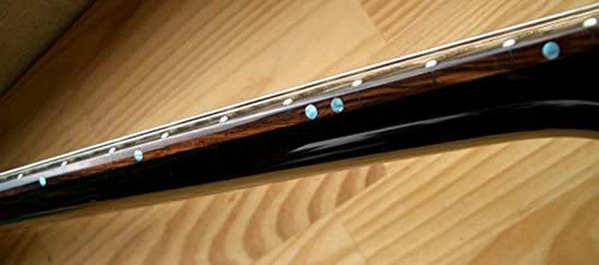 Abalone Blue Dots Guitar Fingerboard Fret Markers Inlay Stickers