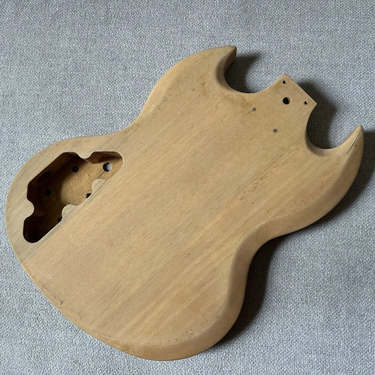 Guitar Body, Mahogany, Unfinished, HH