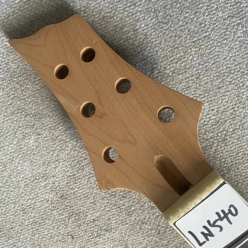 Maple Wood Guitar Neck, 24 Frets Rosewood Fretboard DIY Project