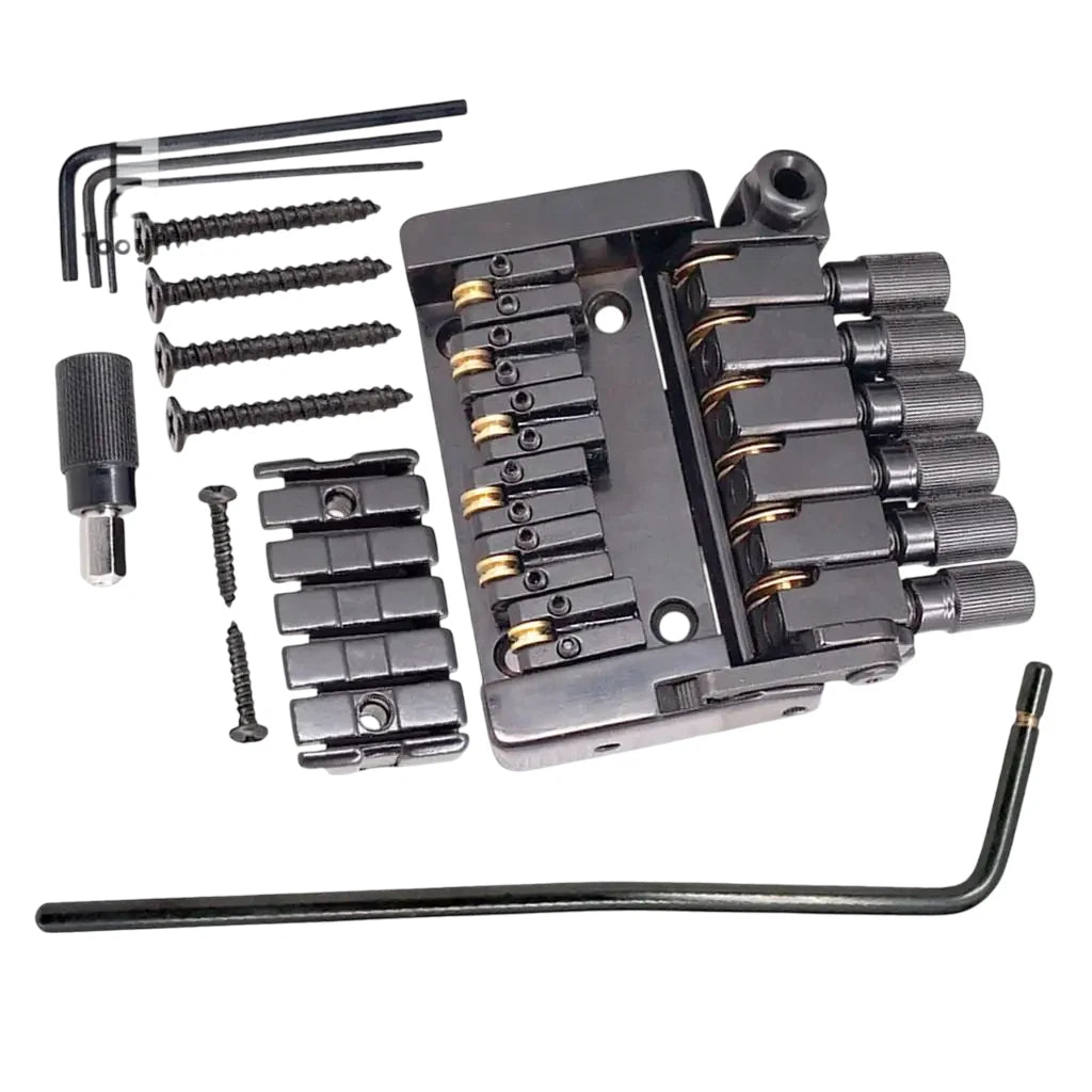 1 Set Black Headless Bridge Tremolo Fit Steinberger,Ki<wbr/>esel,Strandber<wbr/>g ,Cort