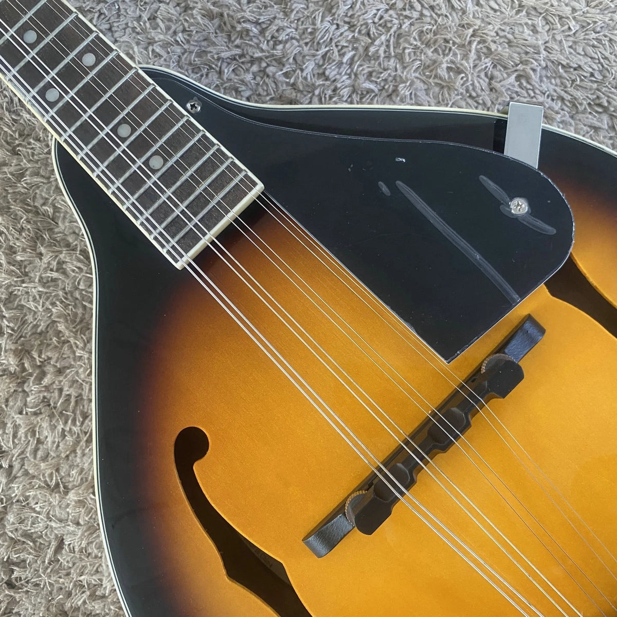8 String Mandolin in Sunburst, Maple Neck, Rosewood Fingerboard