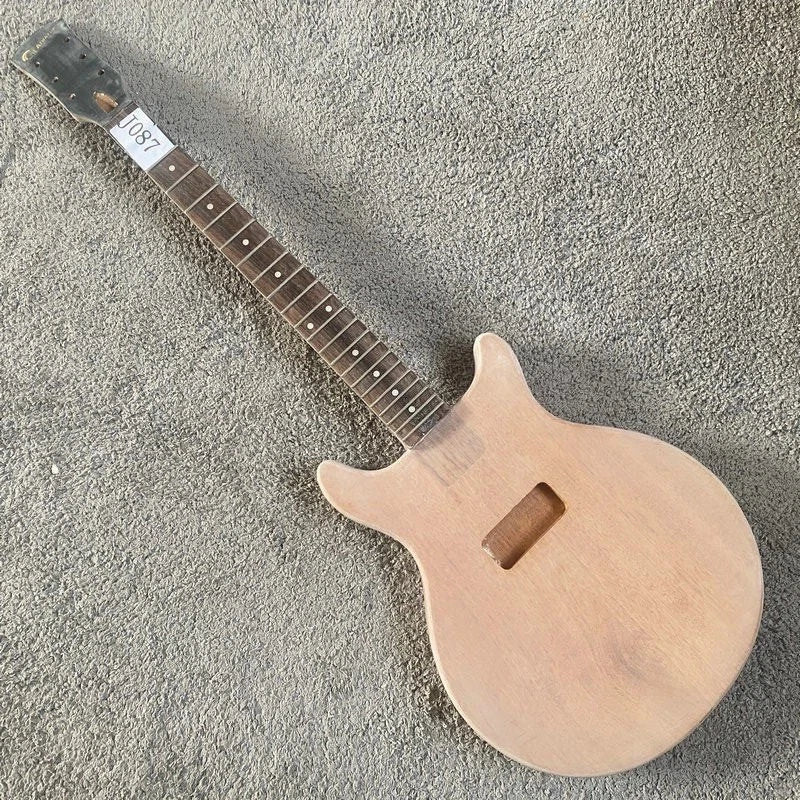 DIY Project Guitar Mahogany Body and Neck, Rosewood Fingerboard
