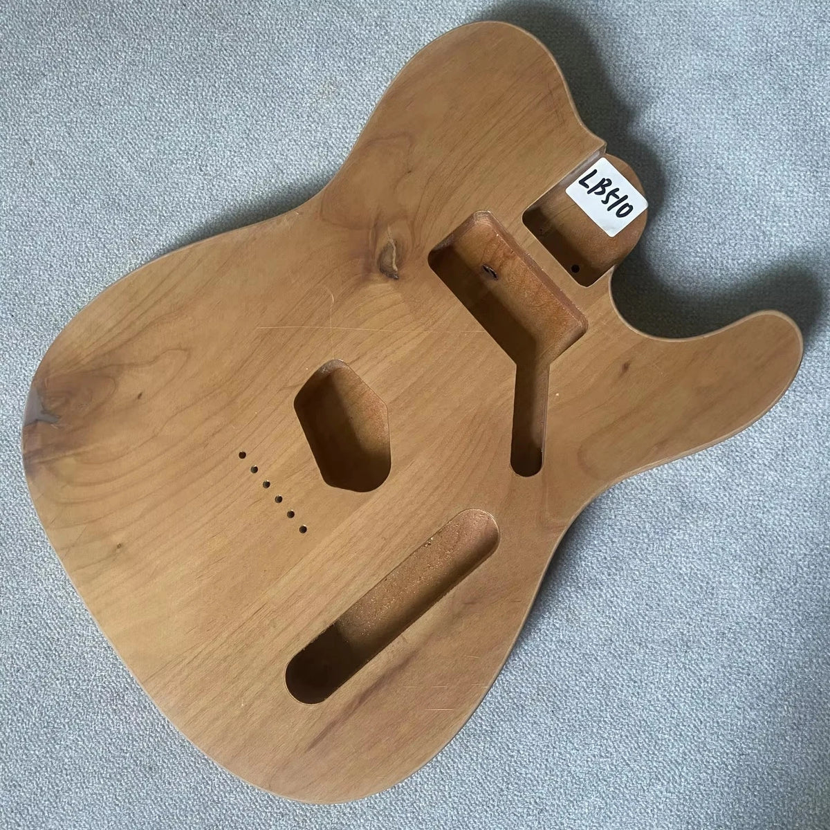 Natural Guitar Body, String Through Fit TL