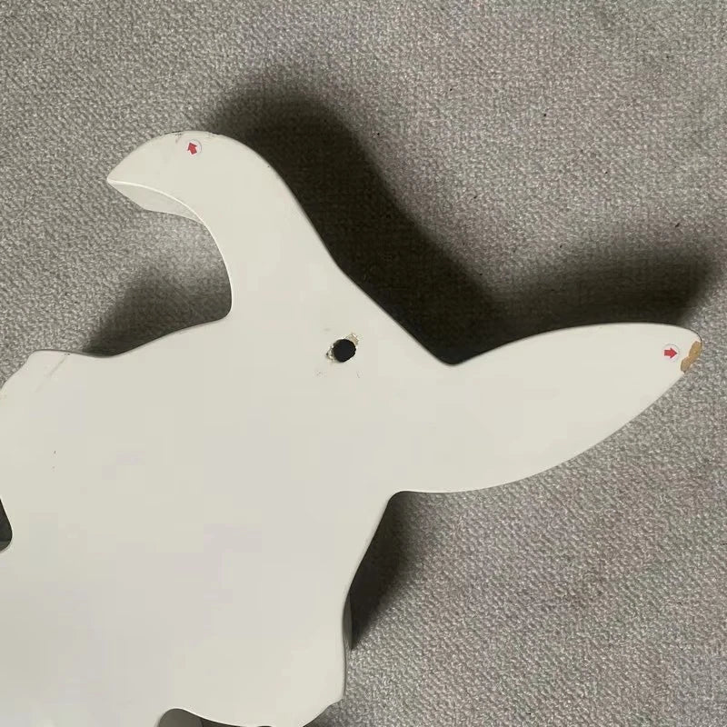 Mini Rabbit Shaped Custom DIY Project Guitar Body, Solid Wood