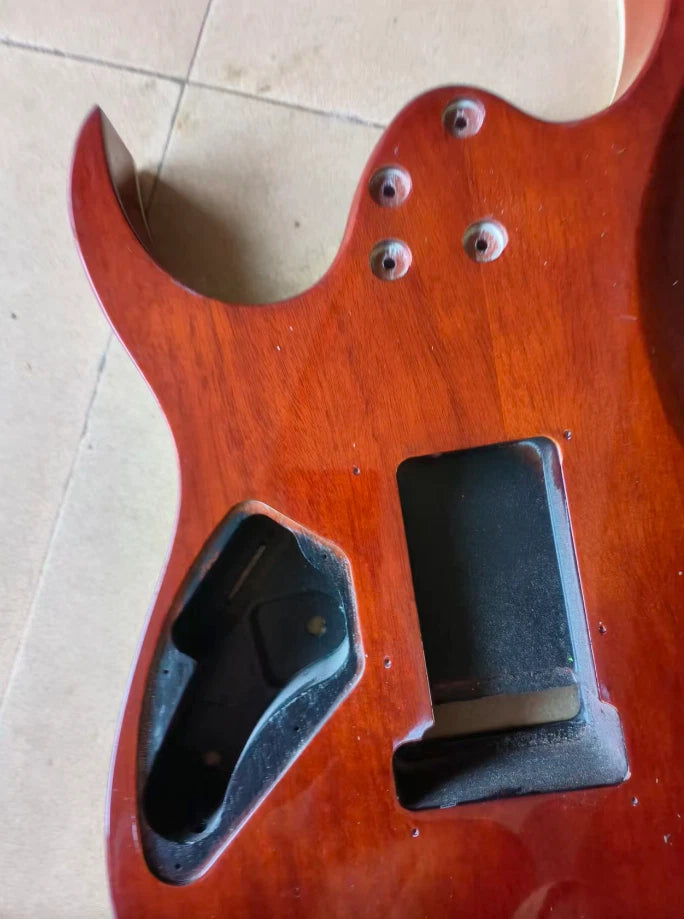 HH Quilted Maple Top Guitar Body DIY Project